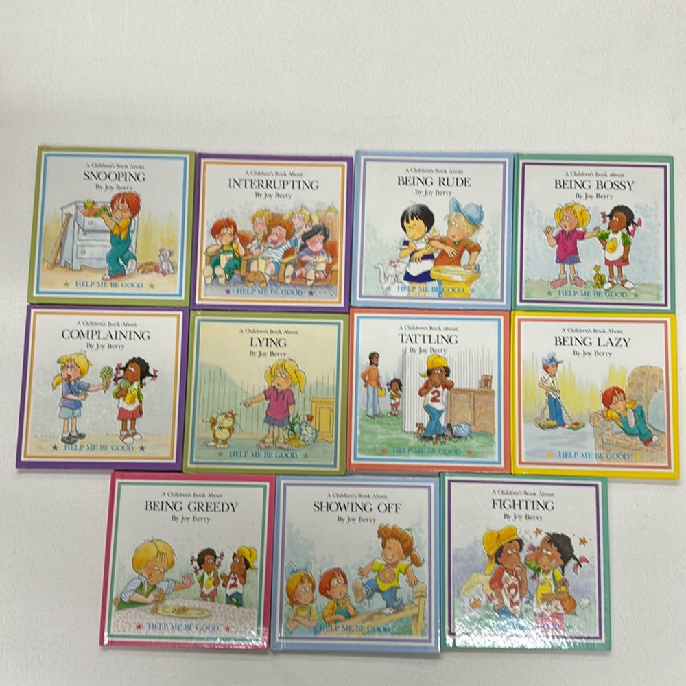 Joy Berry A Children’s Book About Lot of 11 Books